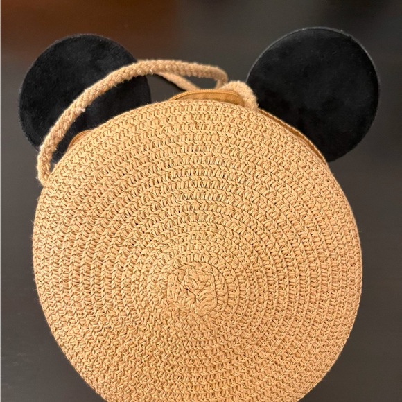 Minnie Mouse Circular Straw Purse - Picture 4 of 6